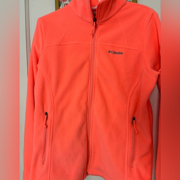 Jackets & Blazers - Columbia Neon Pink Fleece Jacket